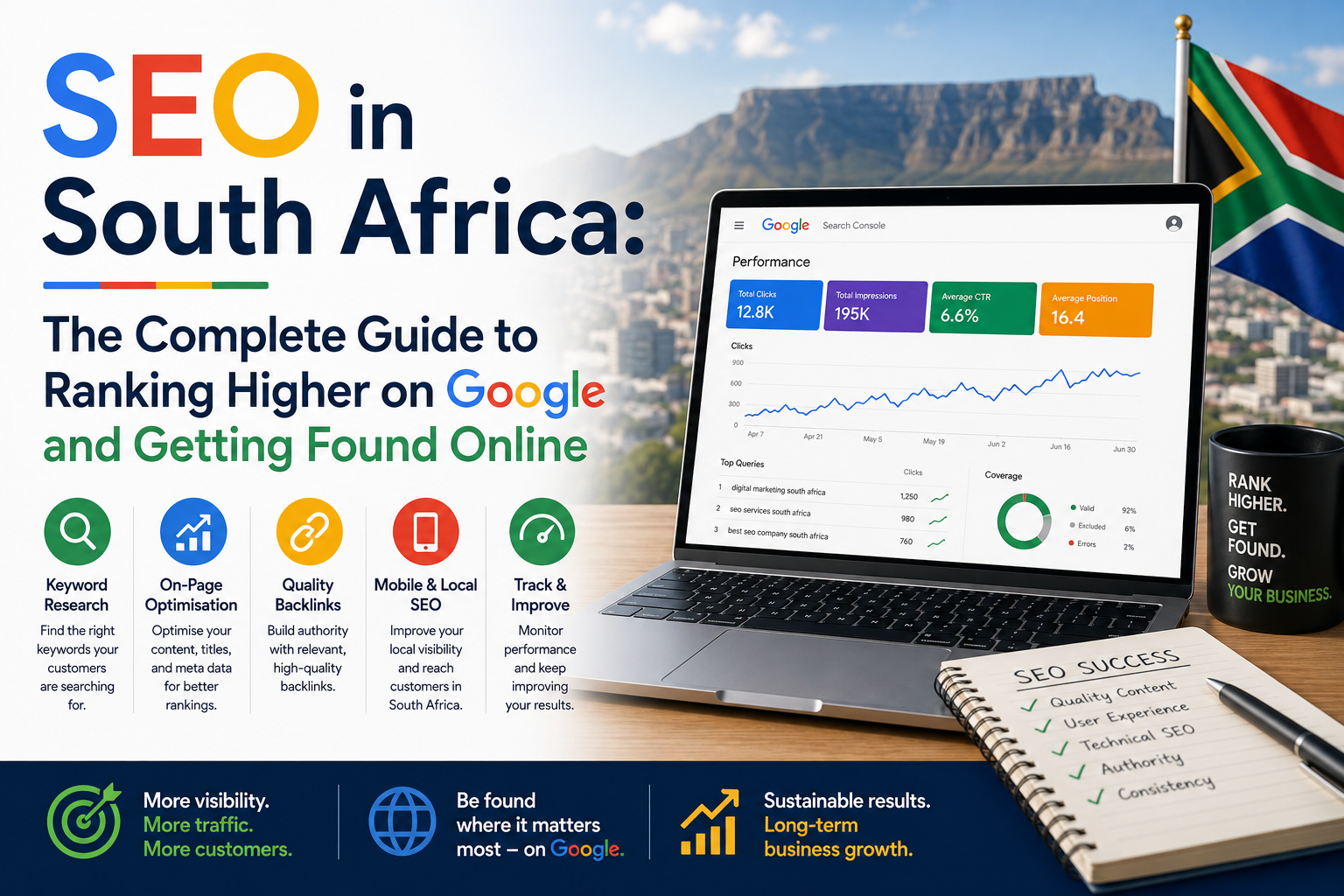 SEO in South Africa: The Complete Guide to Ranking Higher on Google and Getting Found Online