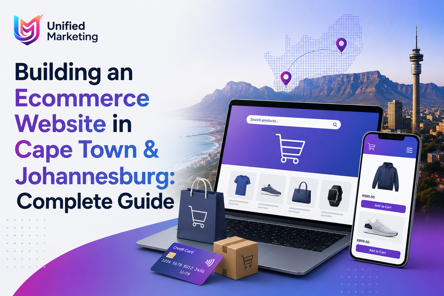 Building an Ecommerce Website in Cape Town & Johannesburg Complete Guide