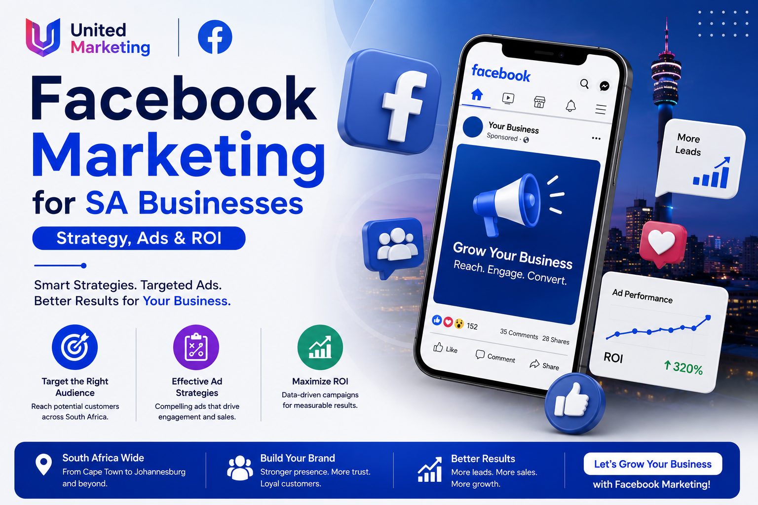 Facebook Marketing for SA Businesses: Strategy, Ads & ROI