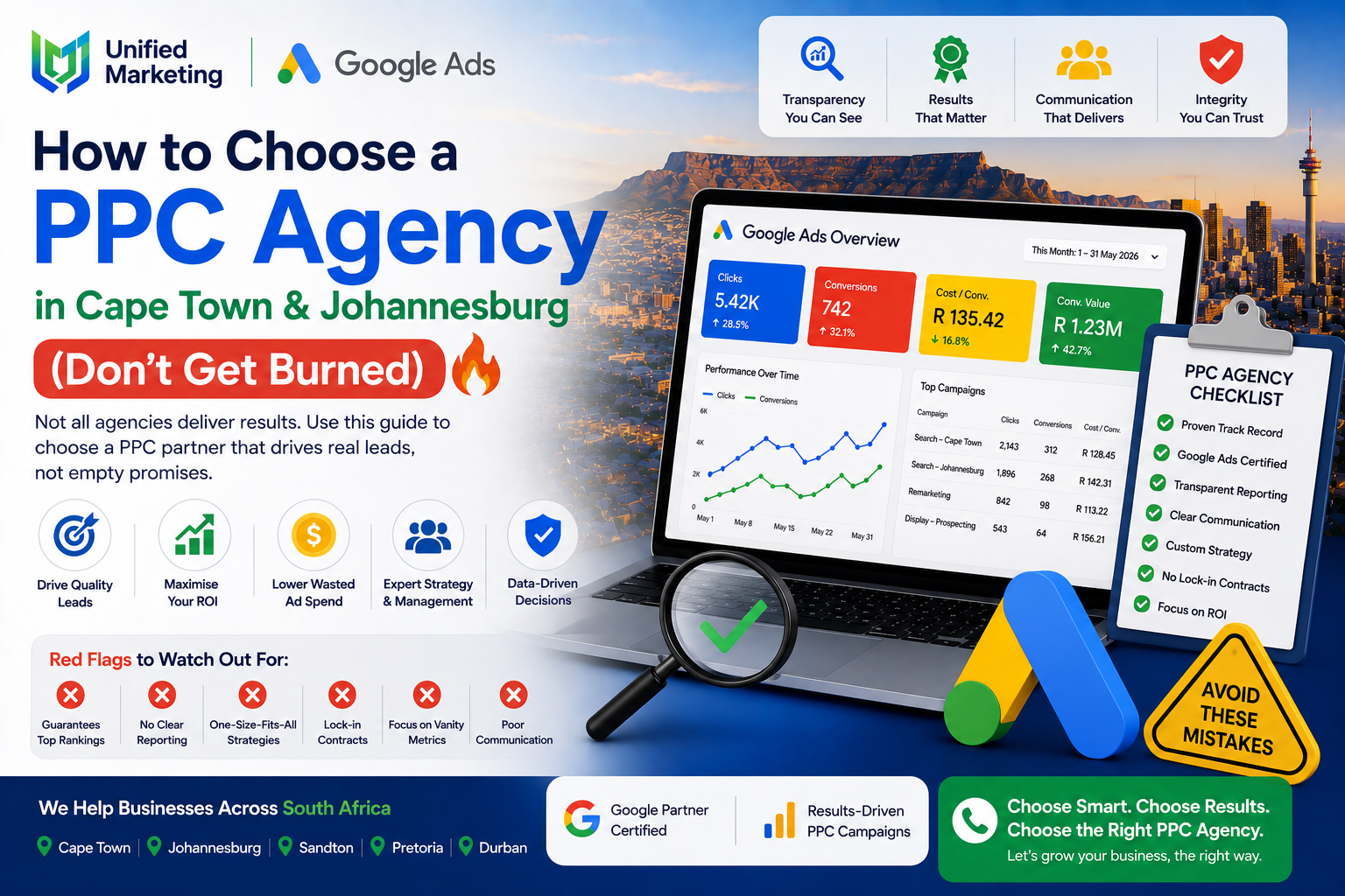 How to Choose a PPC Agency in Cape Town & Johannesburg (Don't Get Burned)