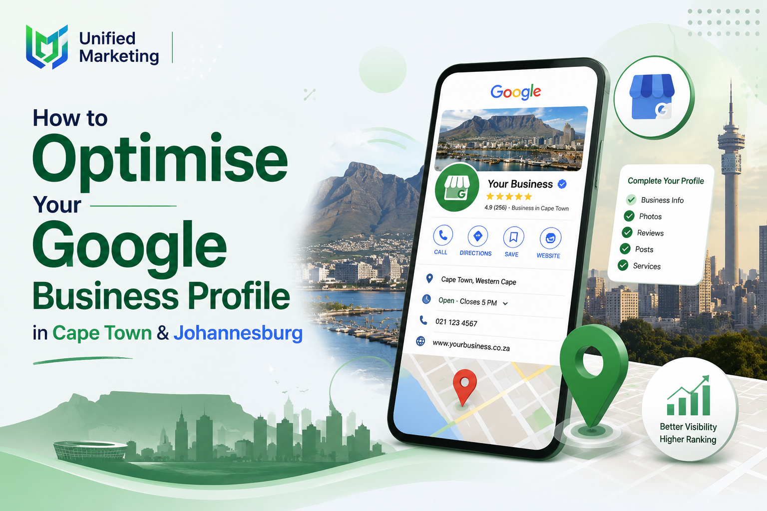 How to Optimise Your Google Business Profile in Cape Town & Johannesburg