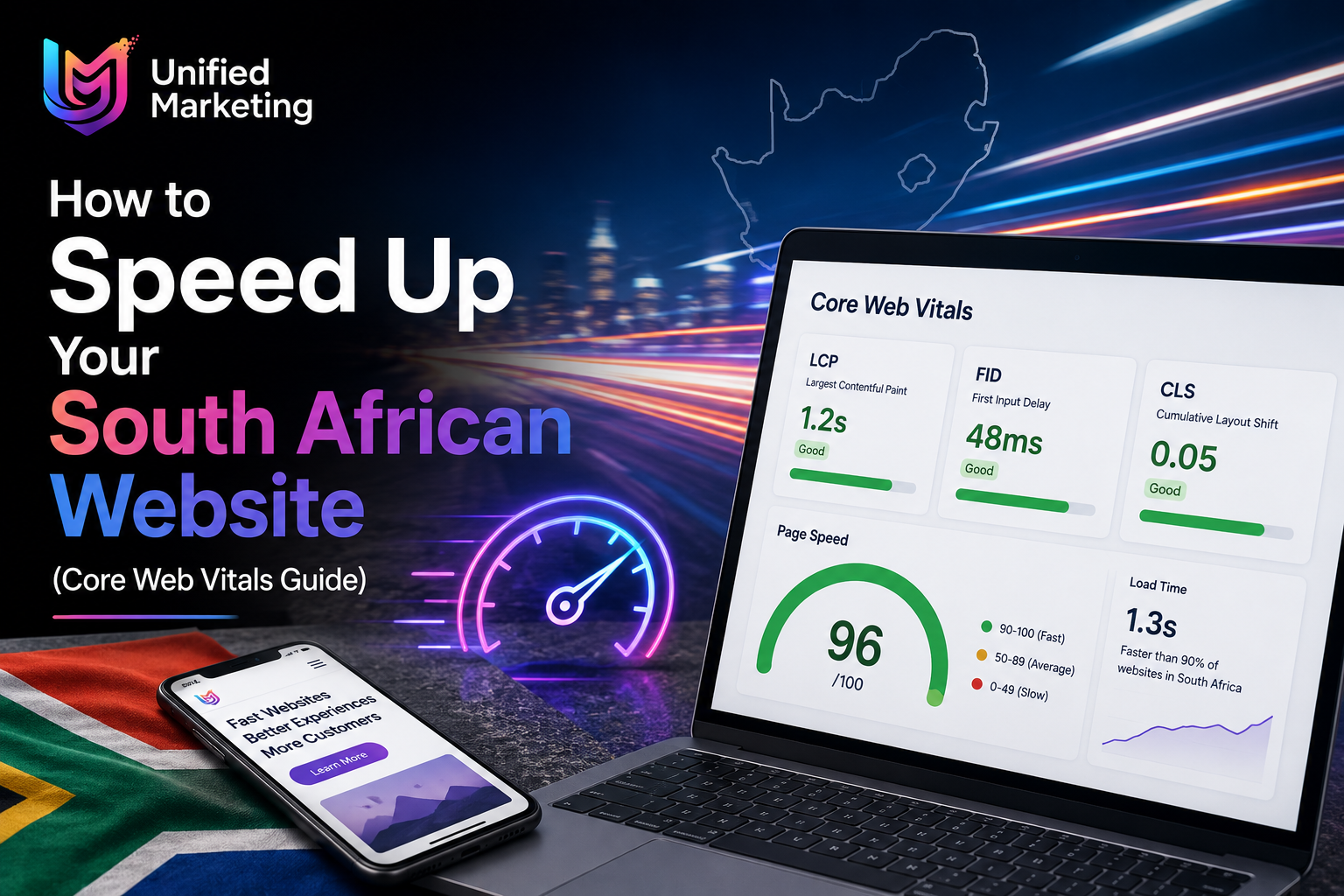 How to Speed Up Your South African Website (Core Web Vitals Guide