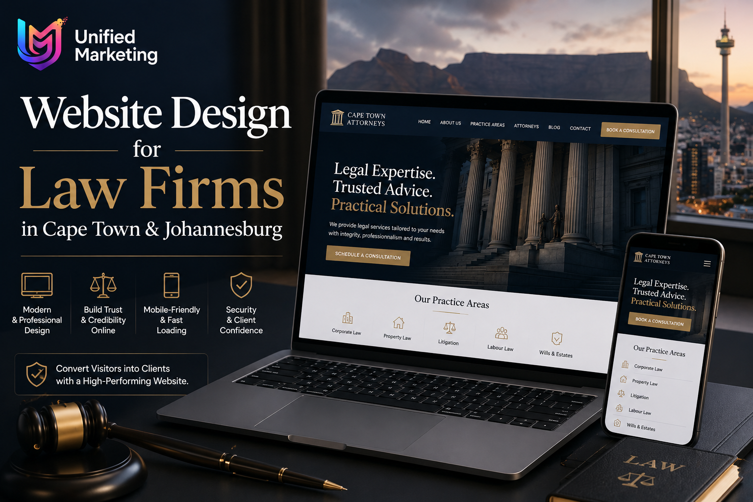 Website Design for Law Firms in Cape Town & Johannesburg